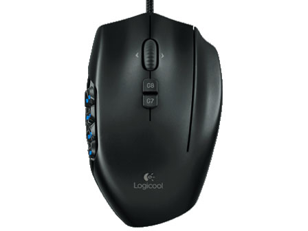 logicool MMO Gaming Mouse G600 G600t