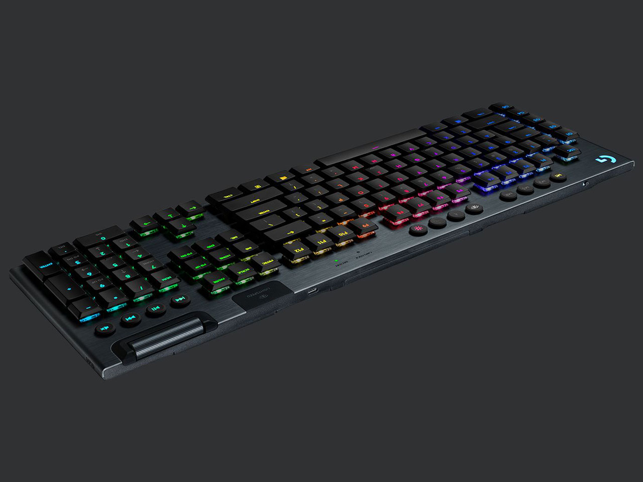 logicool  LIGHTSPEED Wireless Mechanical Gaming Keyboard-Linear G913-LN [カーボンブラック]