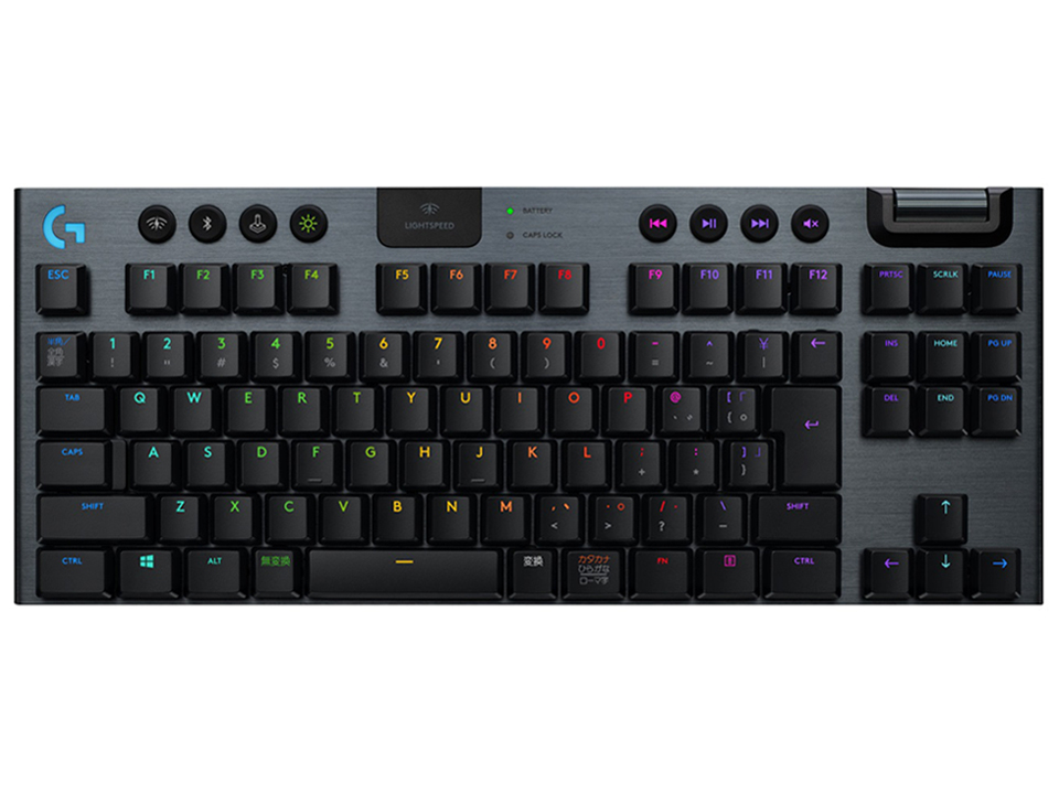 logicool TKL LIGHTSPEED Wireless RGB Mechanical Gaming Keyboard-Linear G913-TKL-LNBK [ブラック]