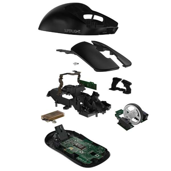logicool  PRO X SUPERLIGHT Wireless Gaming Mouse G-PPD-003WL-BK [ブラック]