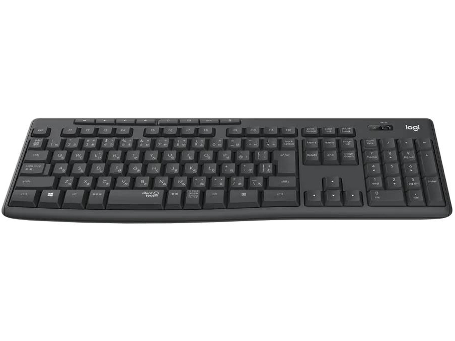 logicool K295 Silent Wireless Keyboard K295GP [グラファイト]