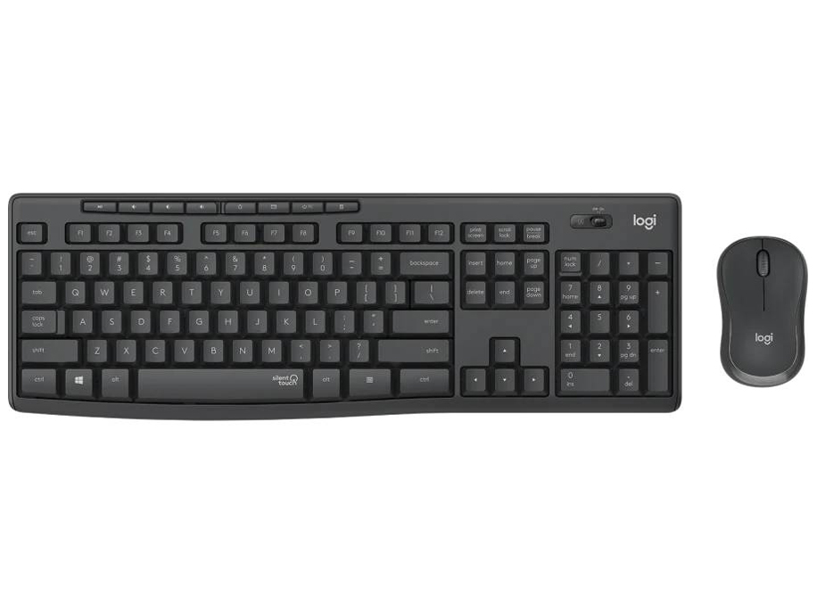 logicool MK295 Silent Wireless Keyboard and Mouse Combo MK295GP [グラファイト]