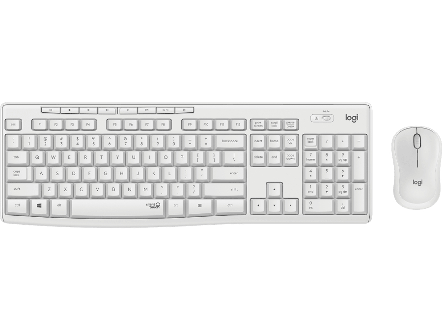 logicool MK295 Silent Wireless Keyboard and Mouse Combo MK295OW [オフホワイト]