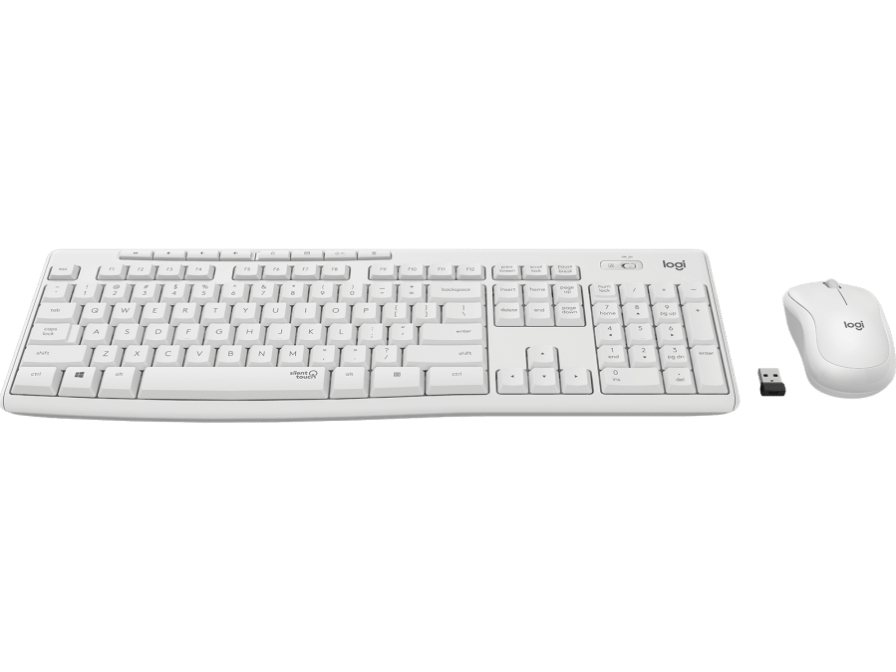 logicool MK295 Silent Wireless Keyboard and Mouse Combo MK295OW [オフホワイト]