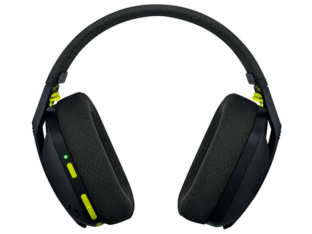 logicool G435 LIGHTSPEED Wireless Gaming Headset G435BK [ブラック&ネオンイエロー]