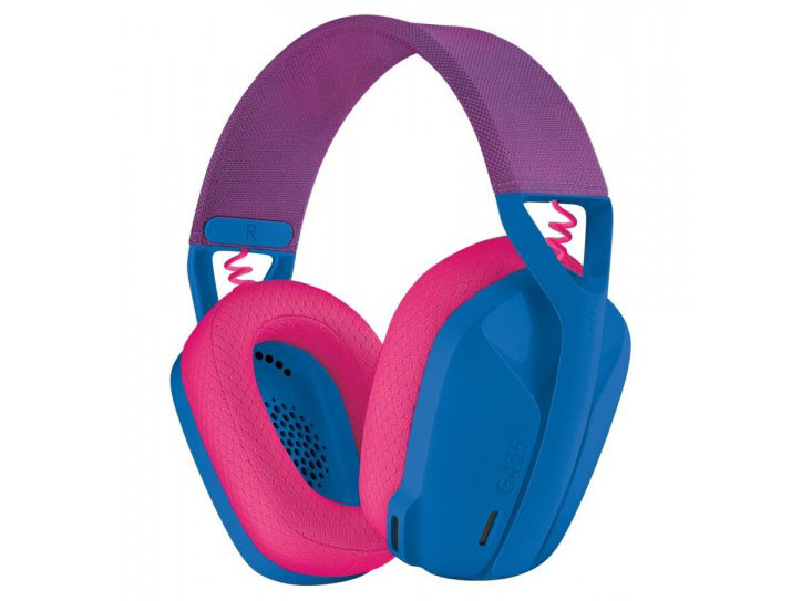 logicool G435 LIGHTSPEED Wireless Gaming Headset G435BL [ブルー&ラズベリー]