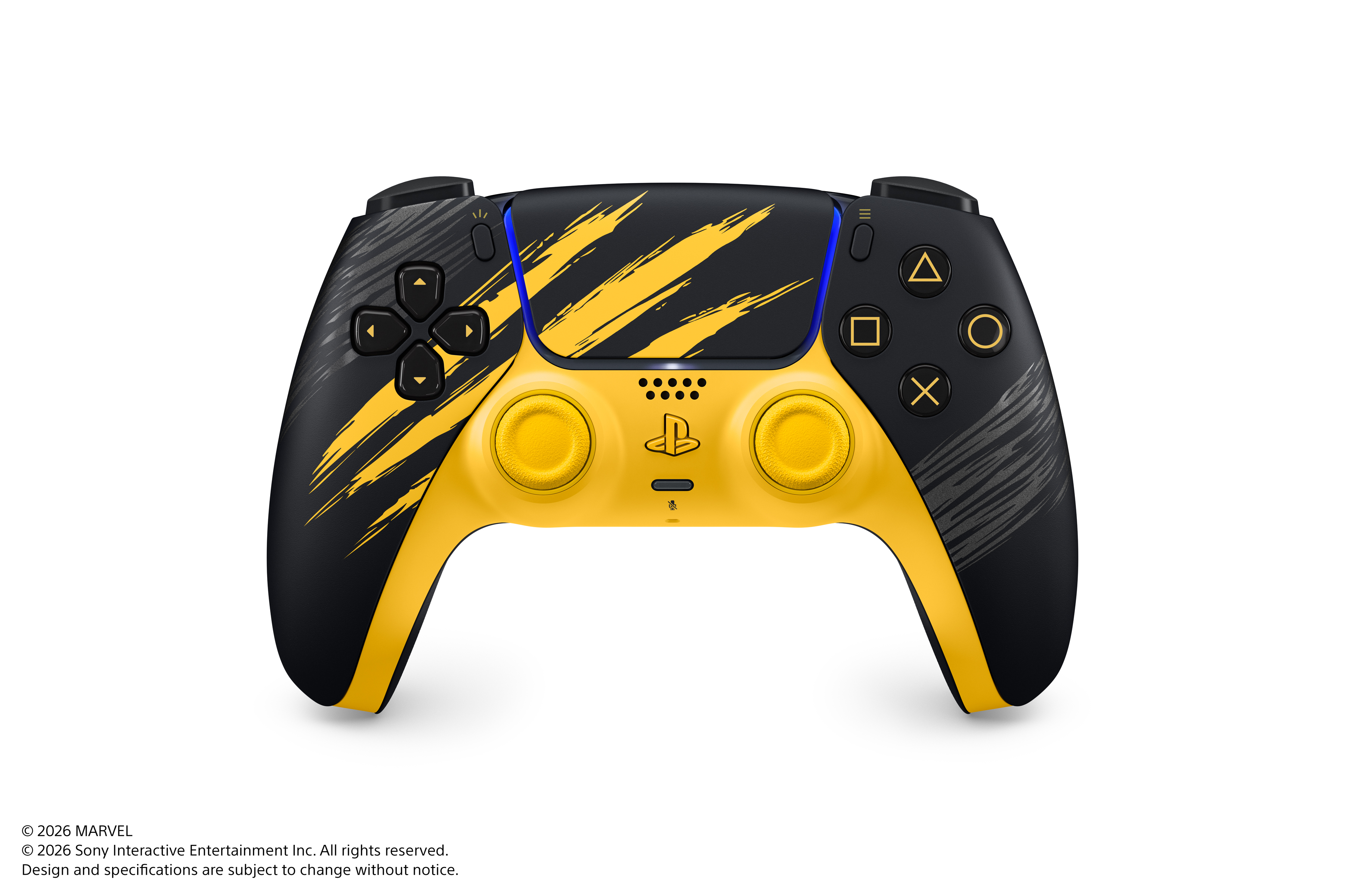 【予約受付中 2026年9月15日発売】SONY SIE DualSense ワイヤレスコントローラー Marvel's Wolverine バトルイエロー リミテッドエディション