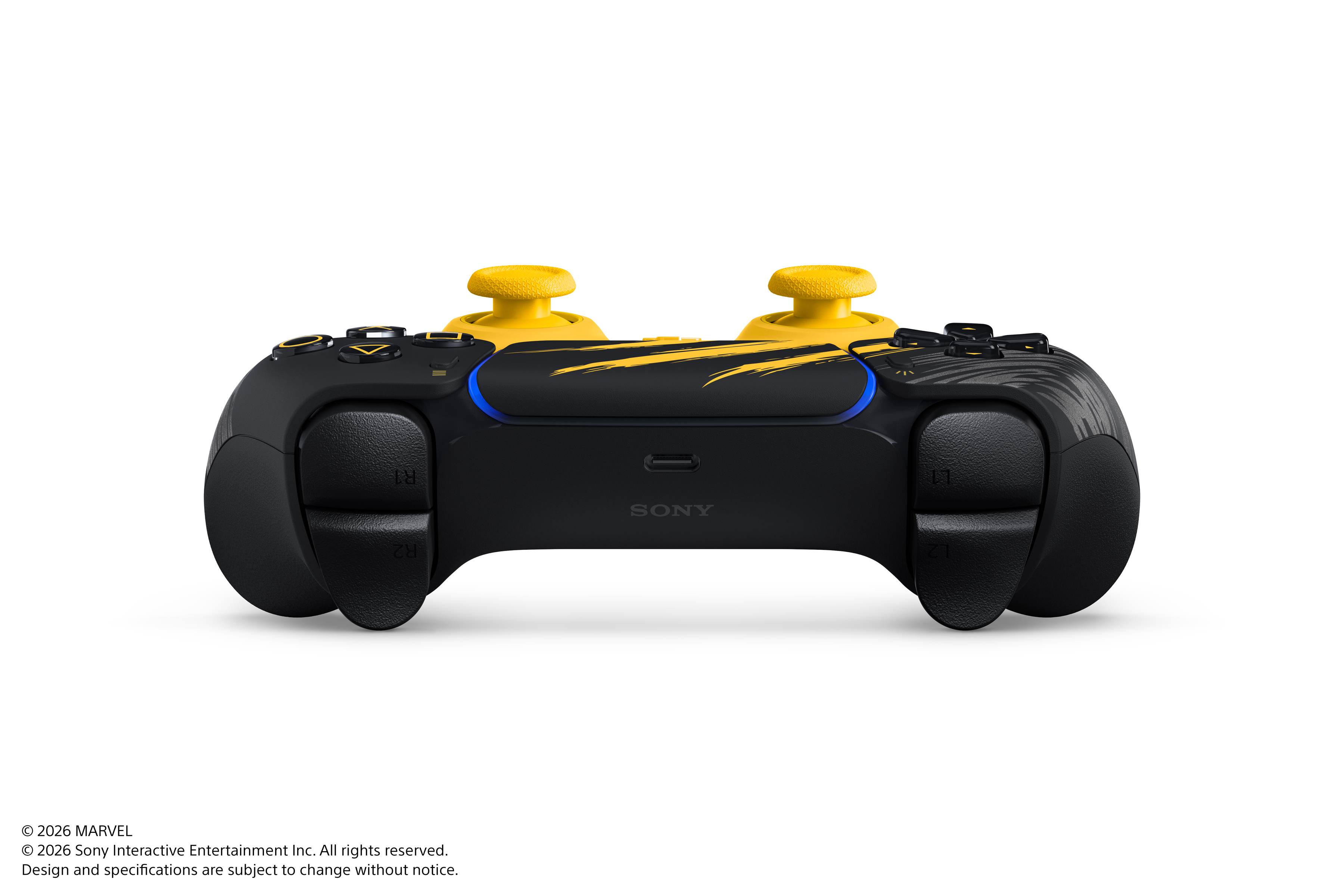 【予約受付中 2026年9月15日発売】SONY SIE DualSense ワイヤレスコントローラー Marvel's Wolverine バトルイエロー リミテッドエディション