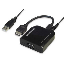 ラトックシステム HDMI to VGA 変換アダプター REX-HDMI2VGA｜パソコン