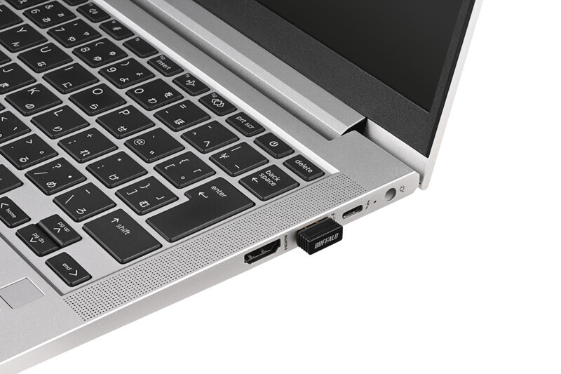 BUFFALO Bluetooth 5.4+EDR/LE Class2対応 USBアダプター [BSBT54D200BK]