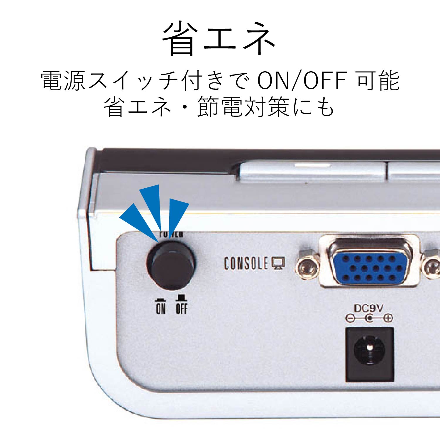 【訳あり品】【箱破損】【未使用】ELECOM 電子式VGA切替器（4ポート） DTSP24-VGA