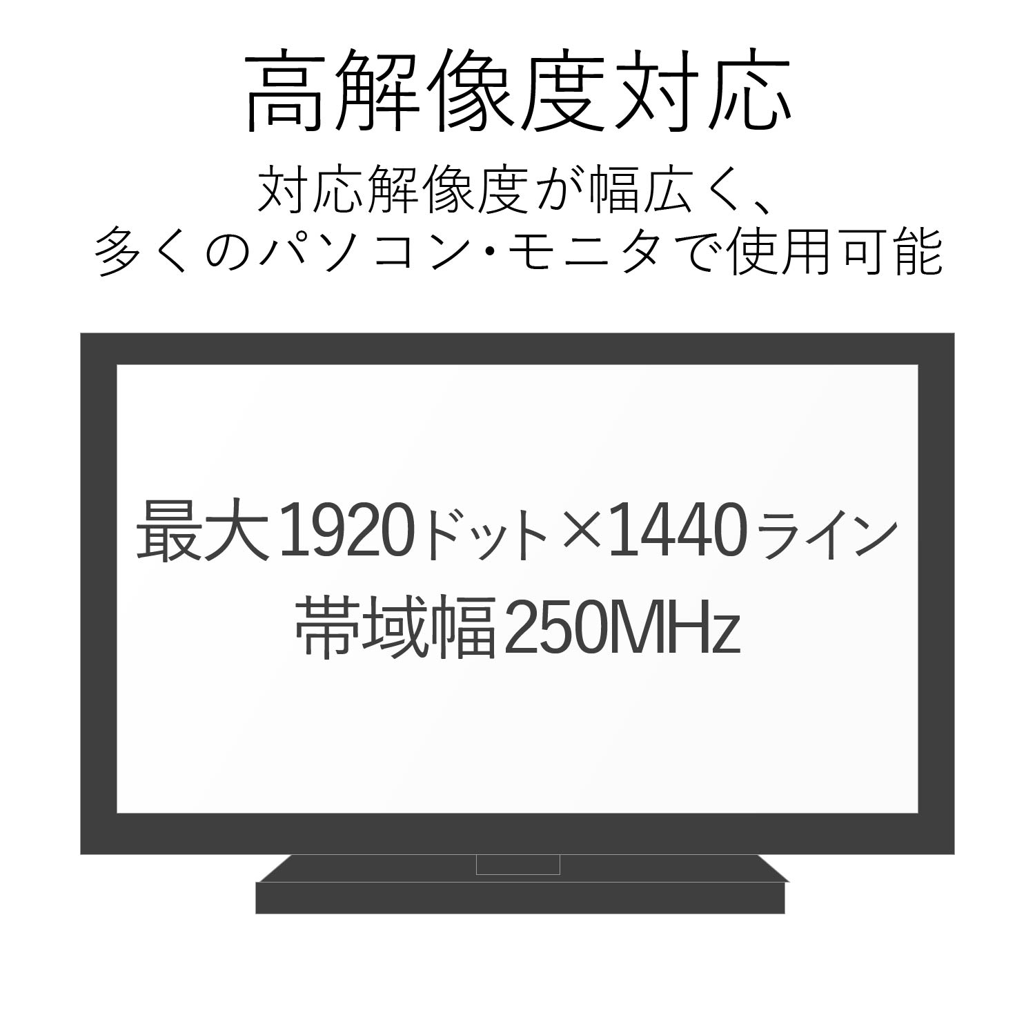 【訳あり品】【箱破損】【未使用】ELECOM 電子式VGA切替器（4ポート） DTSP24-VGA