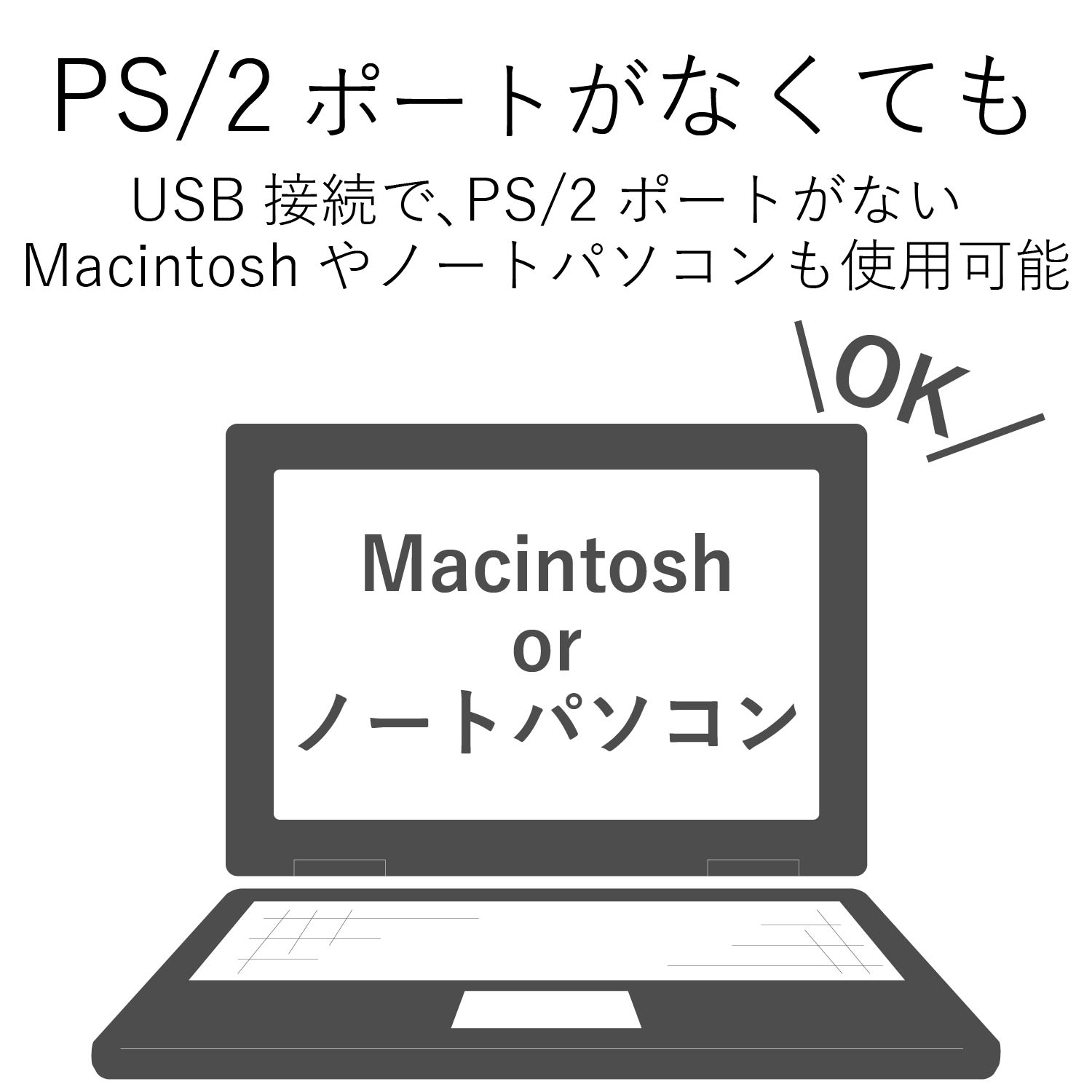 ELECOM キーボード・マウス用パソコン切替器 KM-A22BBK