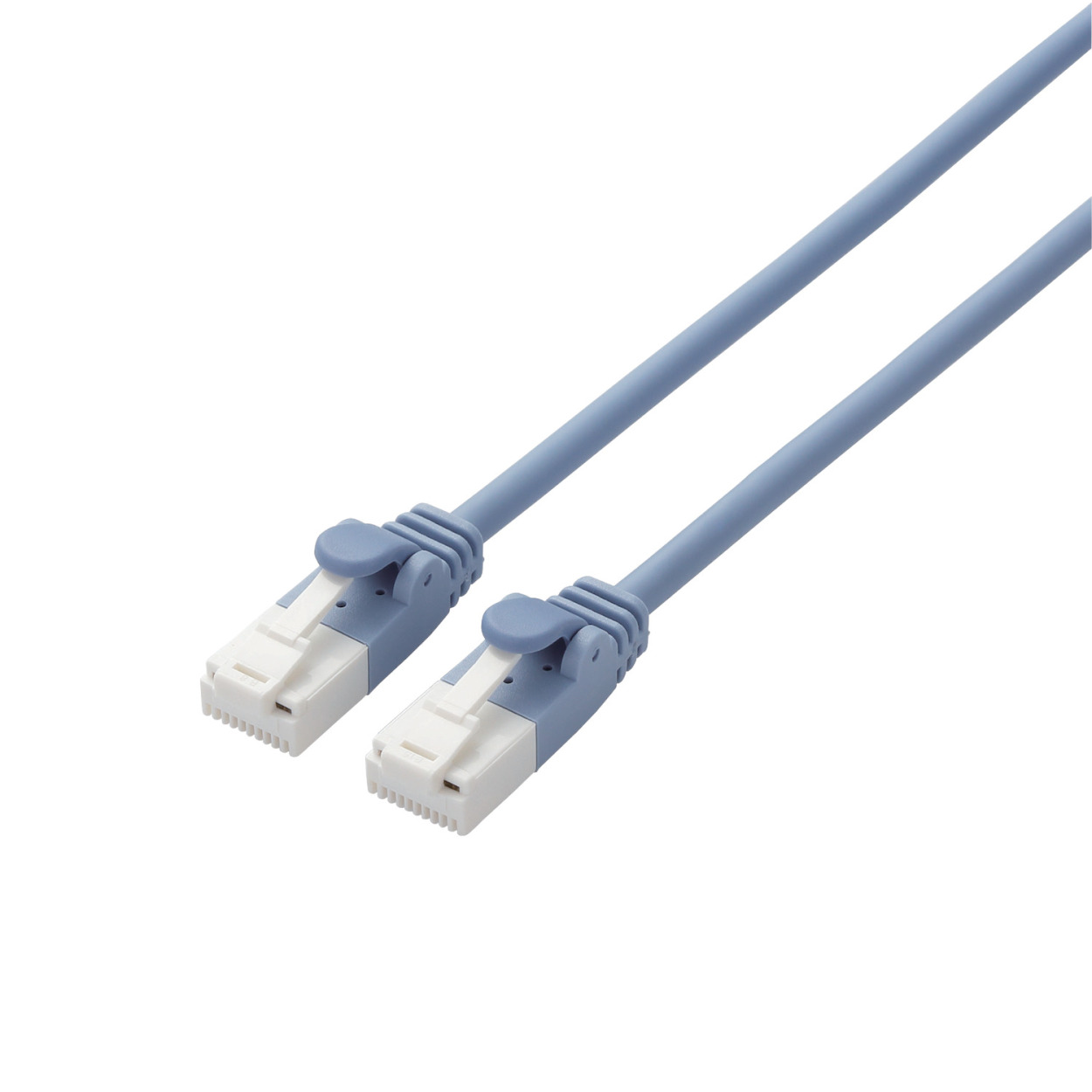 ELECOM カテゴリー6A準拠LANケーブル(やわらか・ツメ折れ防止) LD-GPAYT/BU100 [10m ブルー]