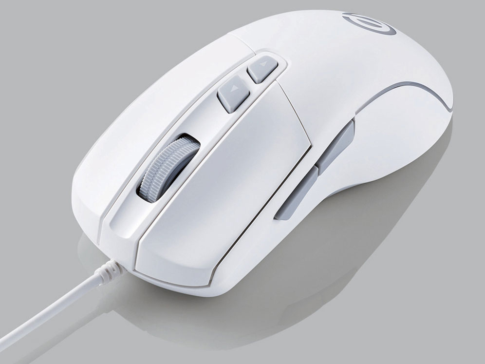 ELECOM 5ボタン搭載ゲーミングマウス M-G01URWH [ホワイト]