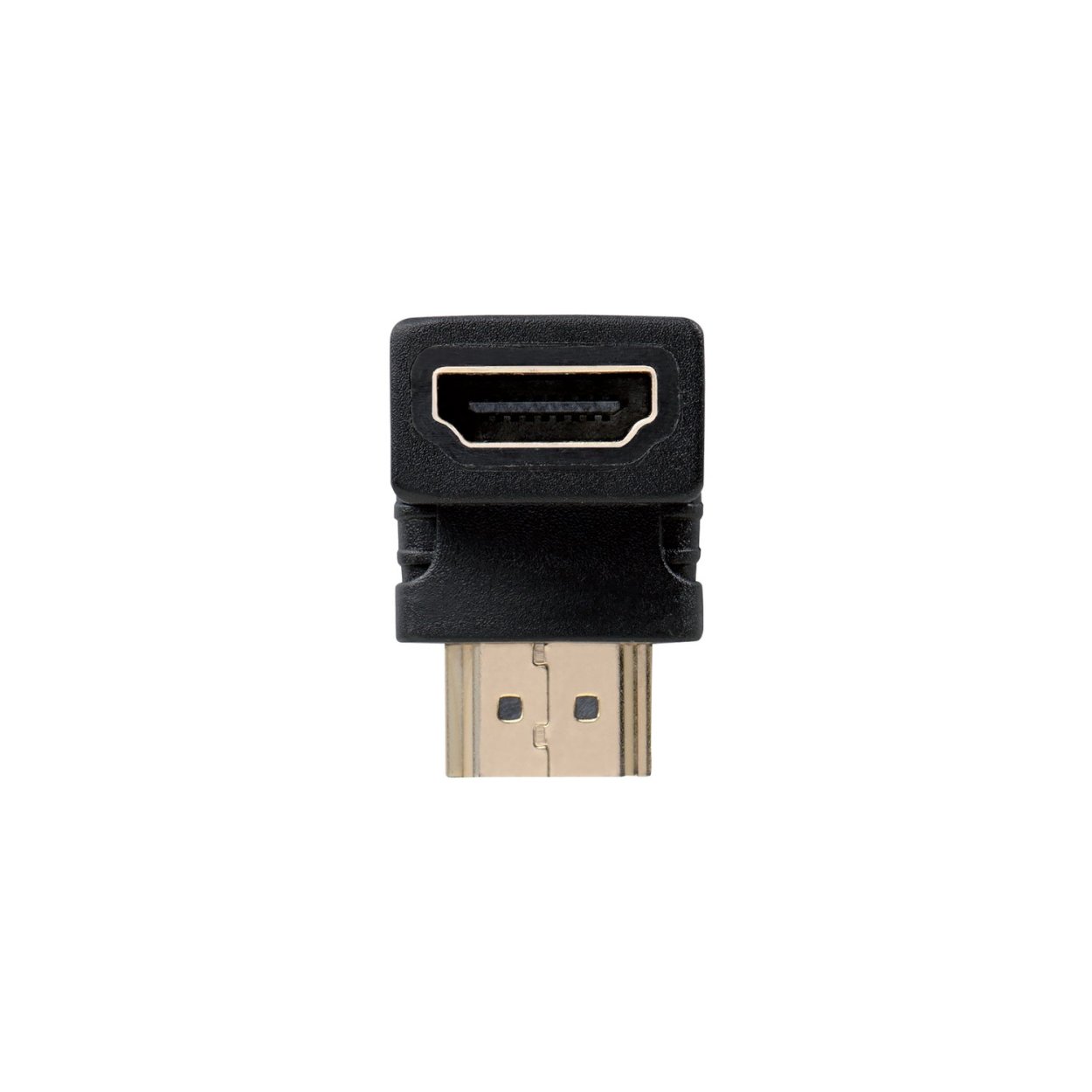 ＨＤＭＩ　Ｌ字型アダプタ（タイプＡ−タイプＡ）　下向き AD-HDAAB02BK