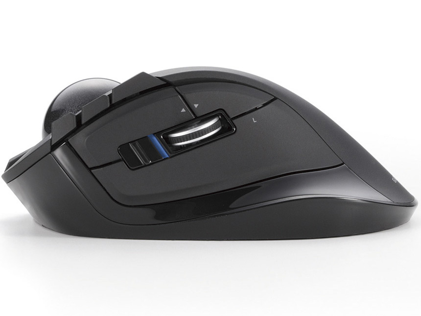 【訳あり品】【箱破損】【未使用】ELECOM M-DT1DRBK[ワイヤレストラックボール（人差し指操作タイプ）]