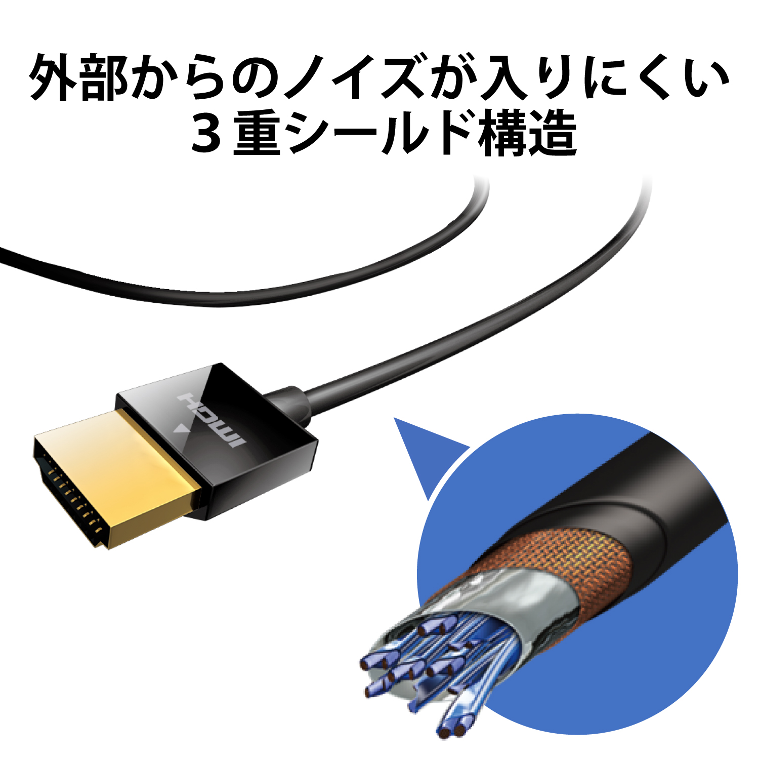 ELECOM DH-HD14SSU15BK [1.5m]｜パソコン・スマートフォン・デジタル