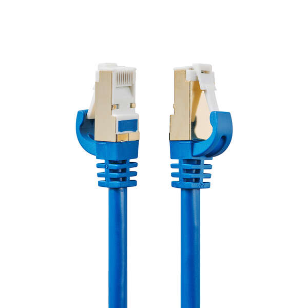 ELECOM Cat7 LANケーブル(スタンダード・ツメ折れ防止) LD-TWST/BM100 [10m ブルーメタリック]