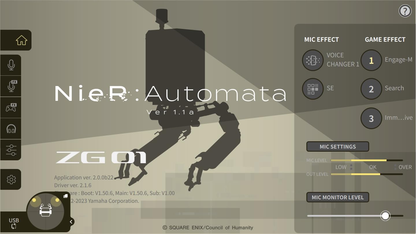 ヤマハ ZG01 153 [ダークグレー]【『NieR:Automata Ver1.1a』 特別コラボレーションモデル】