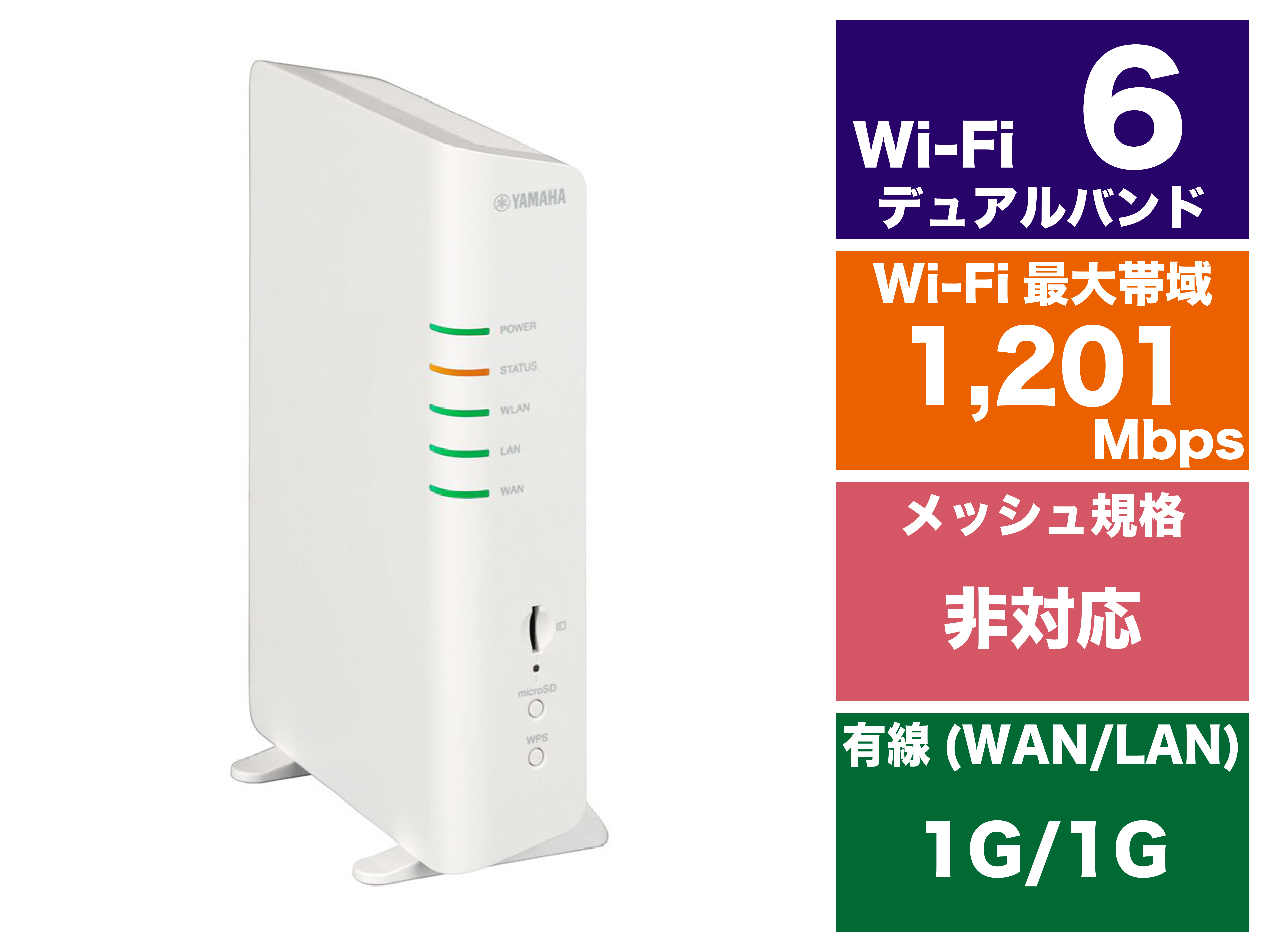 ヤマハ オールインワン無線LANルーター [NWR100]