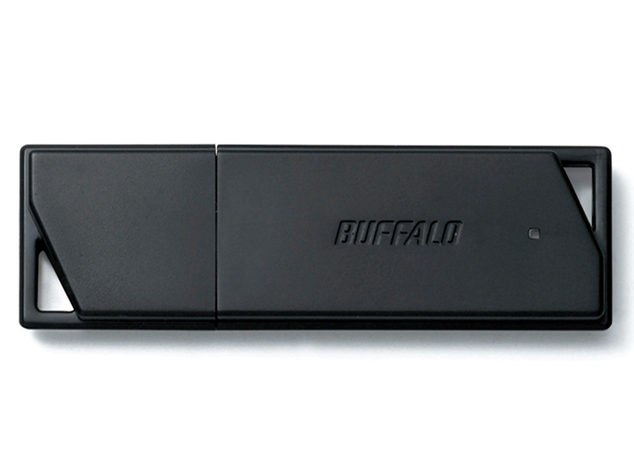 BUFFALO USBメモリ 32GB ブラック [RUF3-K32GB-BK]
