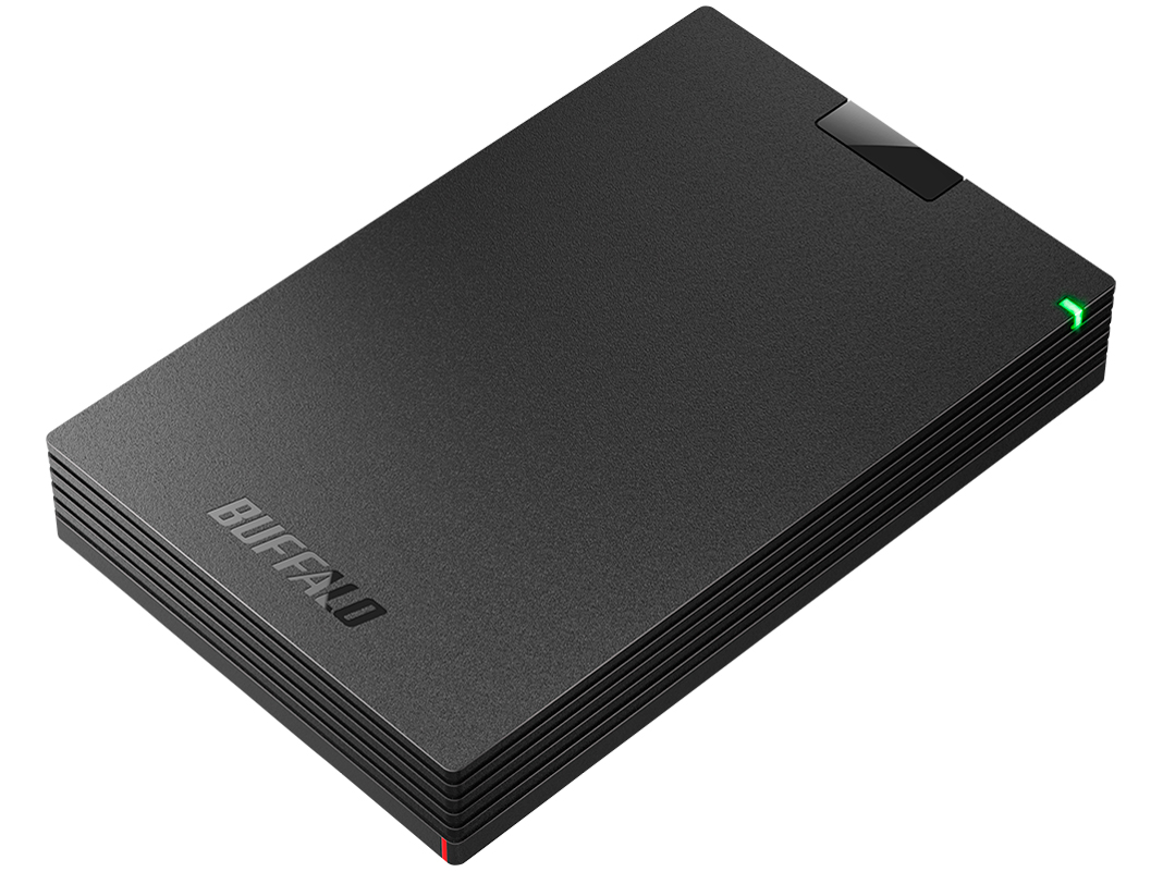 【訳あり品】【箱破損】【未開封・未使用】BUFFALO MiniStation HD-PCG2.0U3-GBA 2TB[ブラック]（メーカー保証付き）