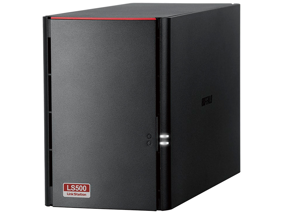 BUFFALO LinkStation ネットワークHDD 2ドライブモデル デュアルコアCPU搭載 [LS520D0402G]
