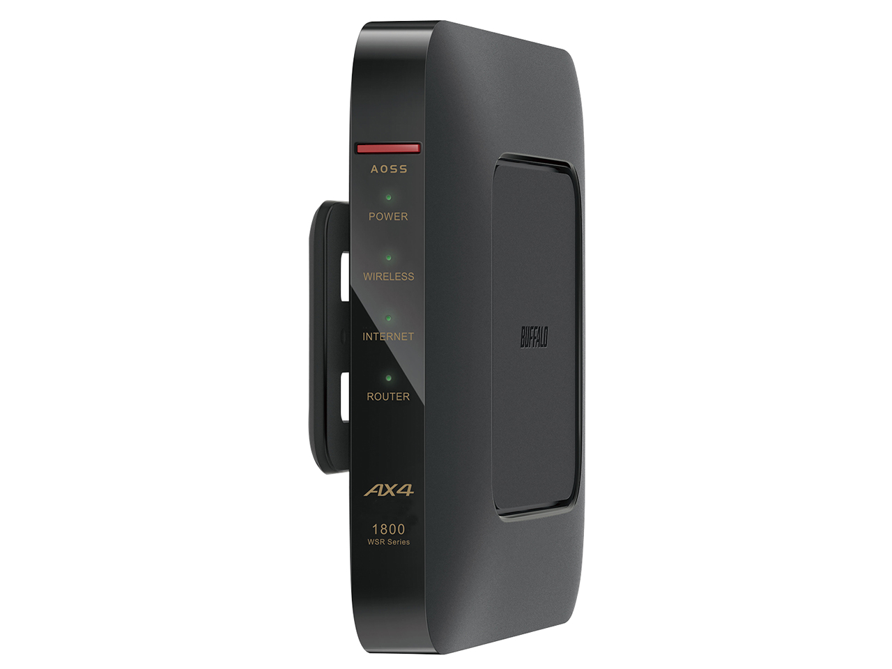 BUFFALO AirStation WSR-1800AX4S-BK [ブラック]