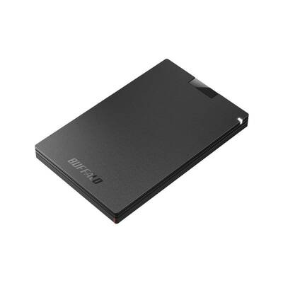 バッファロー ポータブルSSD  250GB USB3.2Gen1 SSD-PG250U3-BC[ブラック]