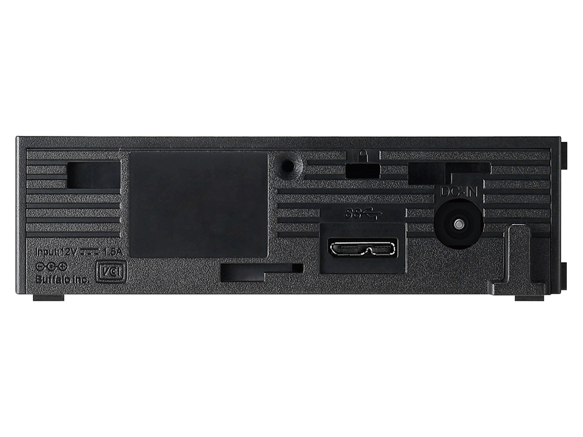 BUFFALO USB3.2(Gen.1)対応外付けHDD 6TB-ブラック [HD-LE6U3-BB]