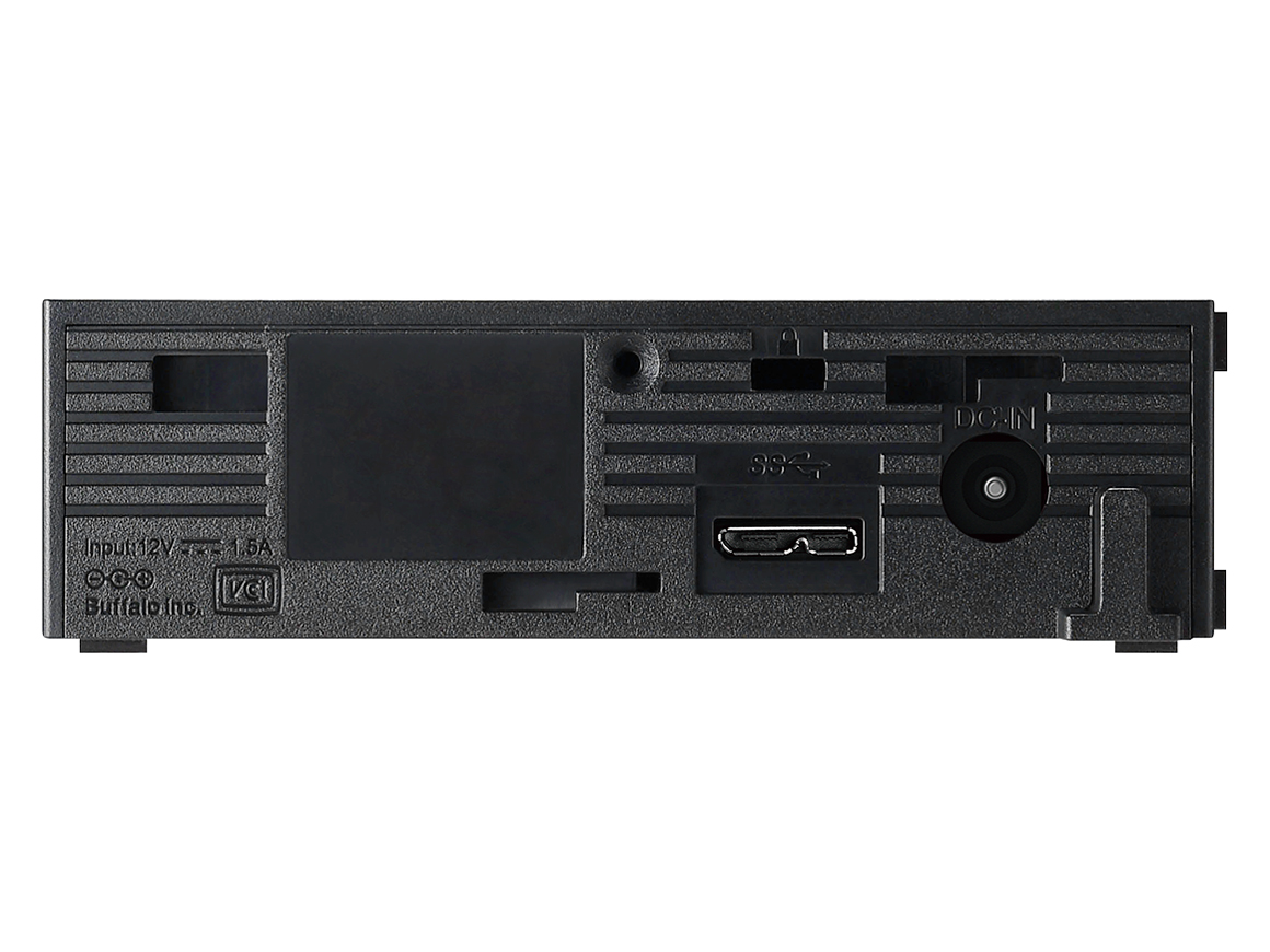 BUFFALO USB3.2(Gen.1)対応外付けHDD 8TB-ブラック [HD-LE8U3-BB]
