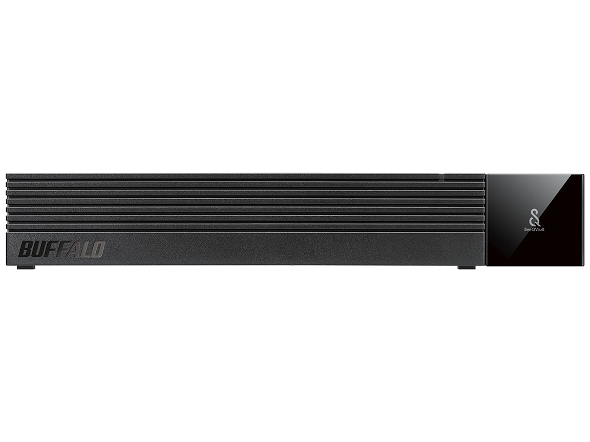 BUFFALO SeeQVault対応 3.5インチ外付けHDD 6TB-ブラック [HD-SQS6U3-A