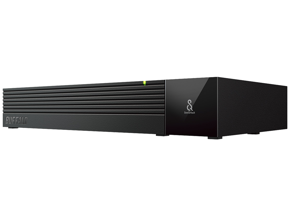 【値下げ不可】新品 BUFFALO 外付けHDD 8TB SeeQVault BUFFALO SeeQVault対応 3.5インチ外付けHDD 8TB-ブラック [HD-SQS8U3-A