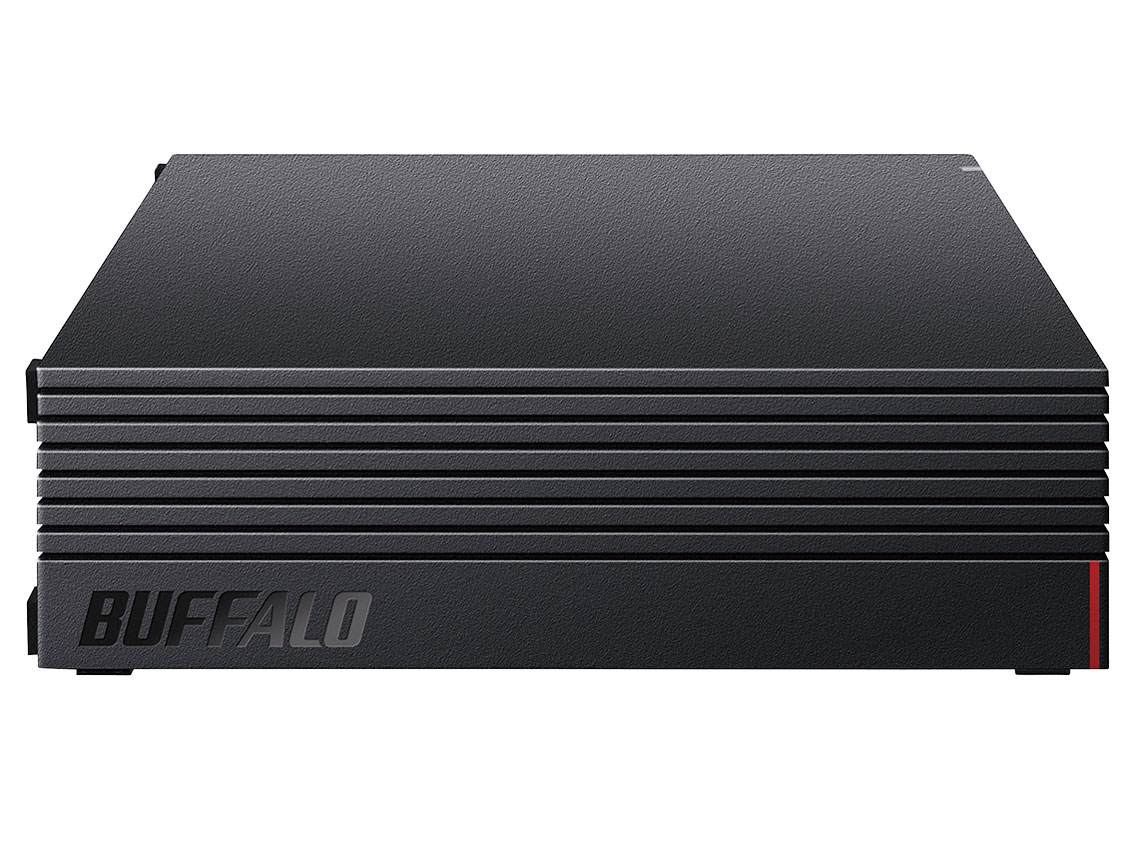 BUFFALO USB3.2(Gen1)対応 外付けHDD 6TB-ブラック [HD-EDC6U3-BA]