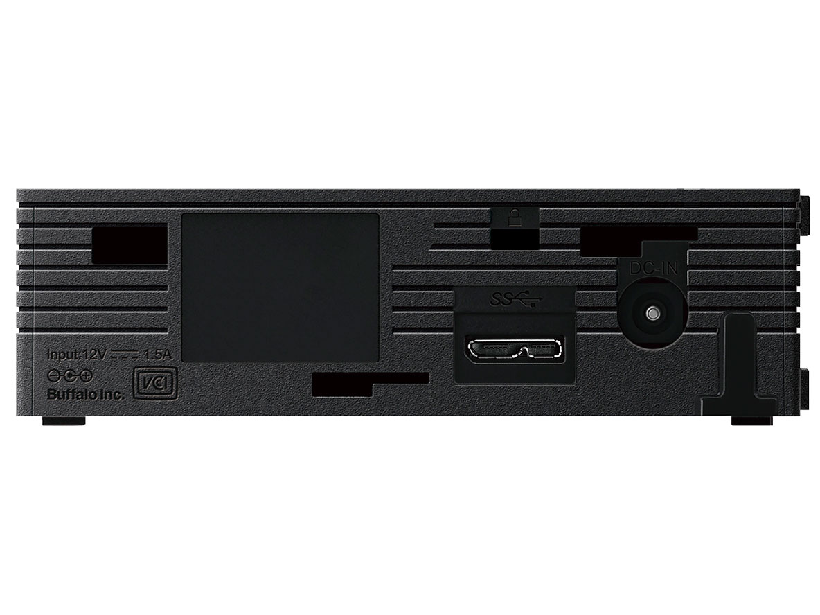 BUFFALO USB3.2(Gen1)対応 外付けHDD 6TB-ブラック [HD-EDC6U3-BA]