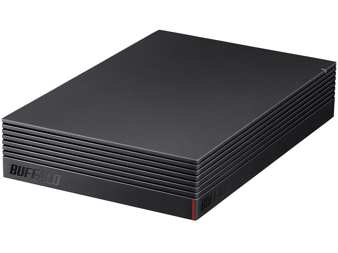 BUFFALO USB3.2(Gen1)対応 外付けHDD 8TB-ブラック [HD-EDC8U3-BA]