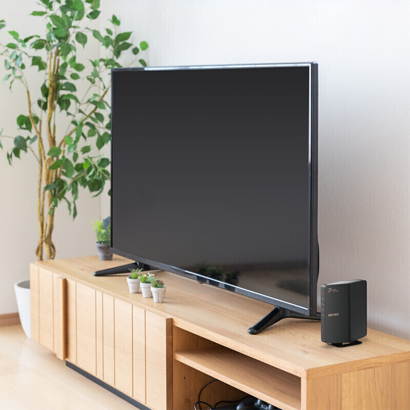 バッファロー　Wi-Fi 7(11be)対応デュアルバンドWi-Fiルーター WSR3600BE4P-BK