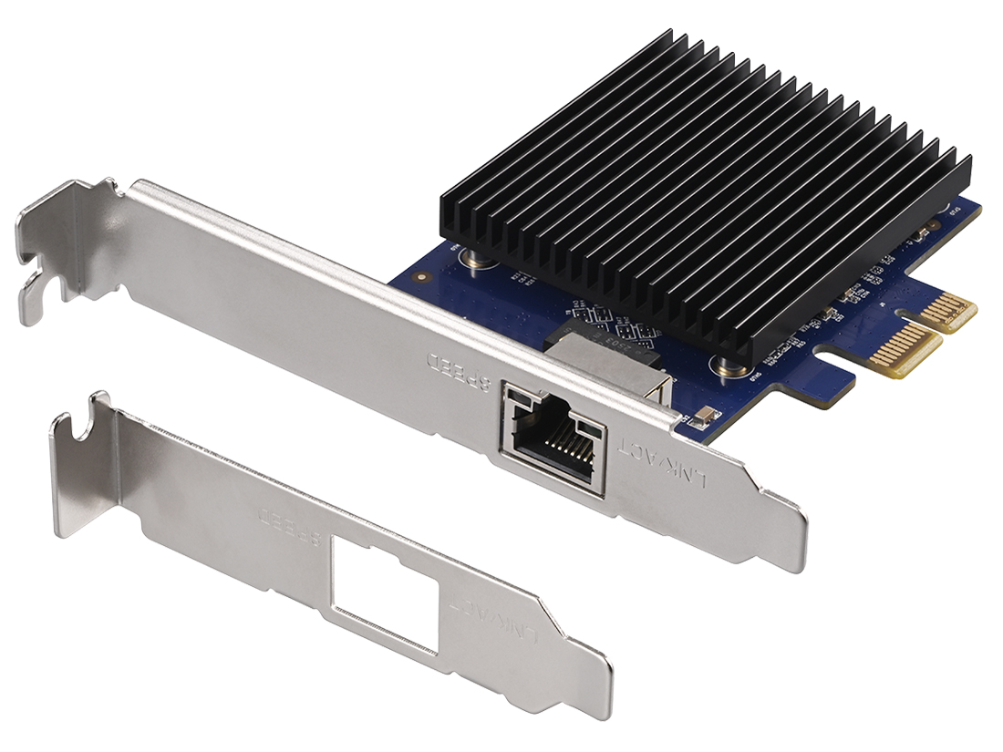 BUFFALO 10GbE対応 PCI Express バス用LANカード [LGY-PCIE-MG3]