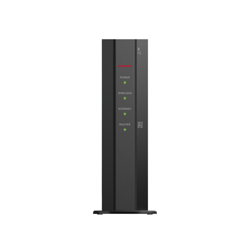 BUFFALO Wi-Fi 6(11ax)対応Wi-Fiルーター 2401+573Mbps AirStation ブラック [WSR-3000AX4L]