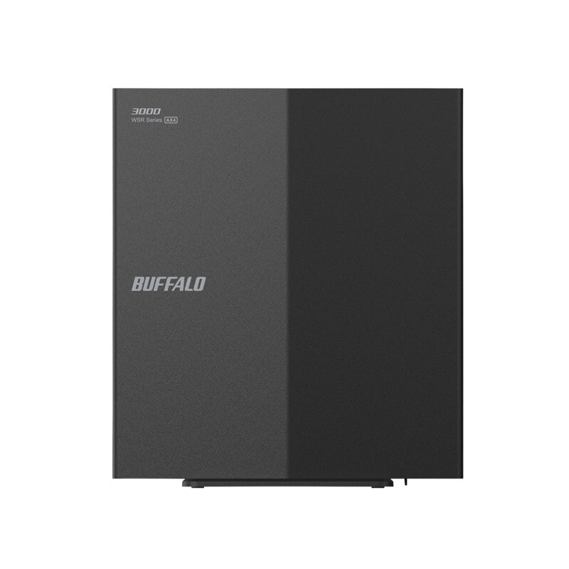 BUFFALO Wi-Fi 6(11ax)対応Wi-Fiルーター 2401+573Mbps AirStation ブラック [WSR-3000AX4L]