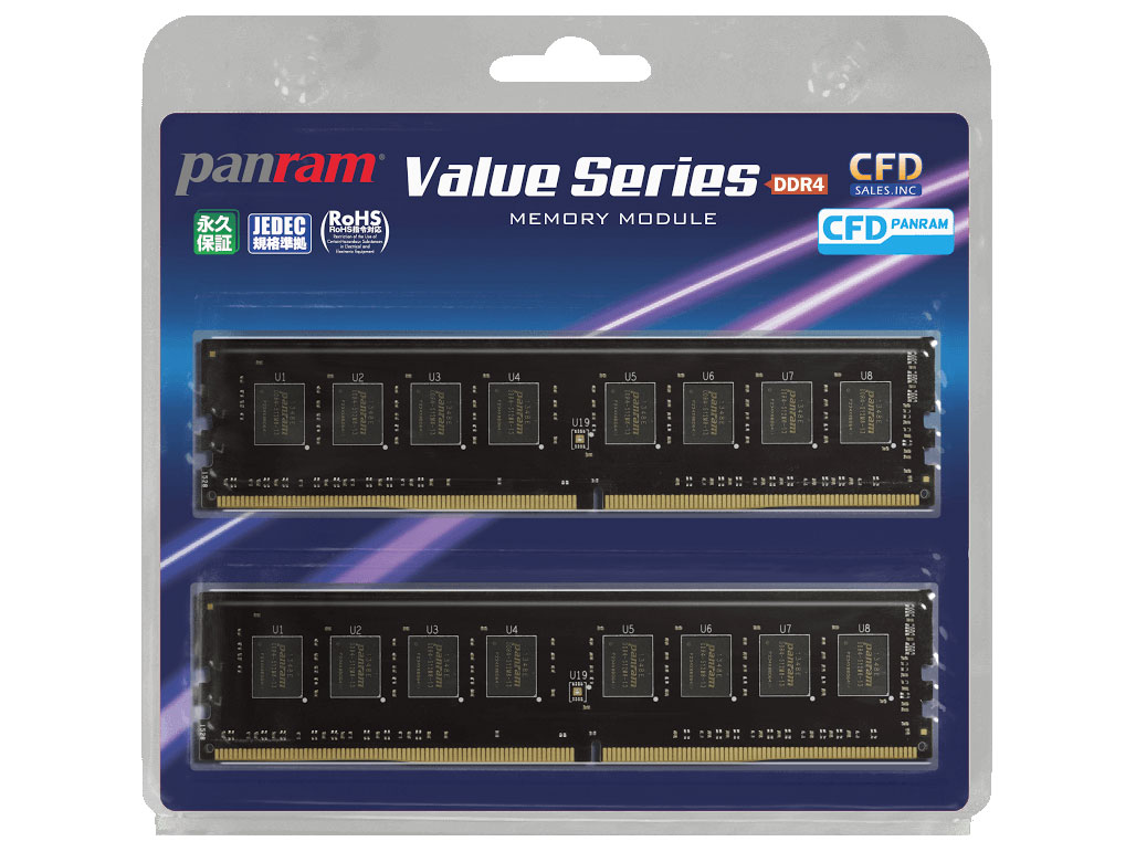【訳あり品】CFD W4U2133PS-4G [DDR4 PC4-17000 4GB 2枚組](メーカー保証付き）