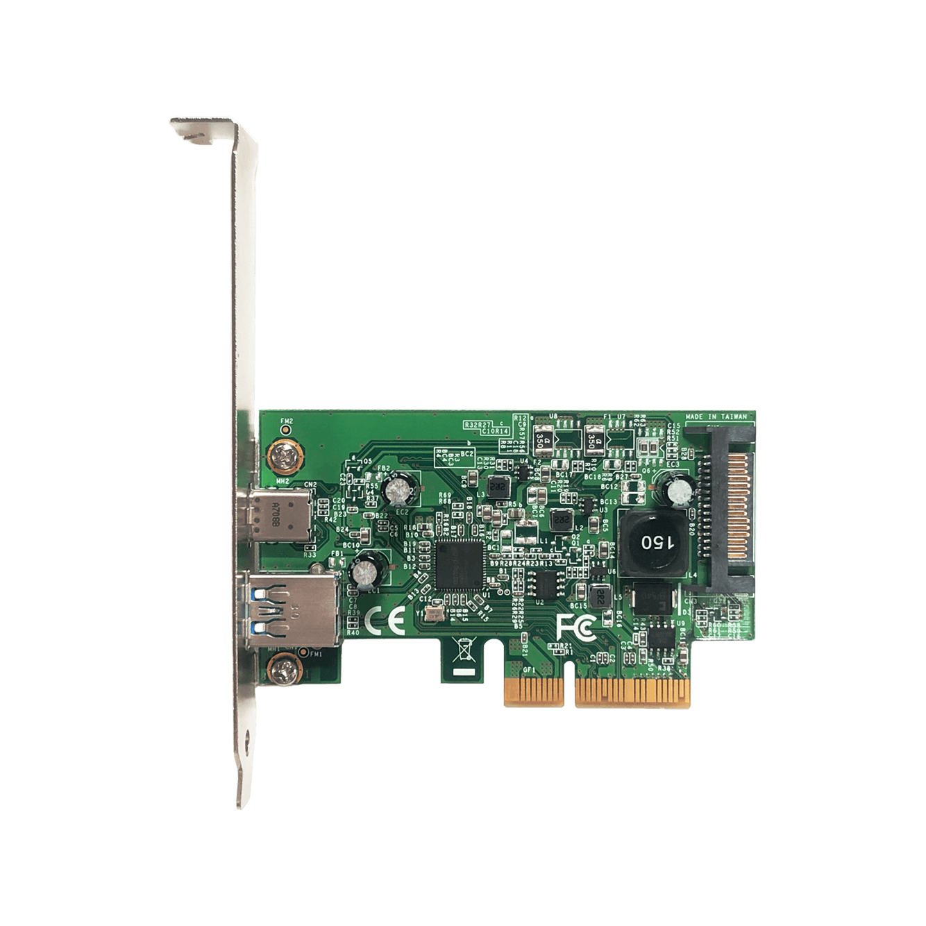 玄人志向 USB3.1AC-P2-PCIE3 内蔵タイプ USB増設カード