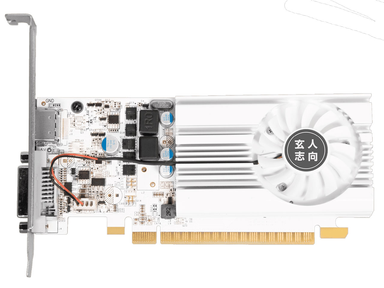 玄人志向 GF-GT1030-E2GB/LP/D5 [PCIExp 2GB]