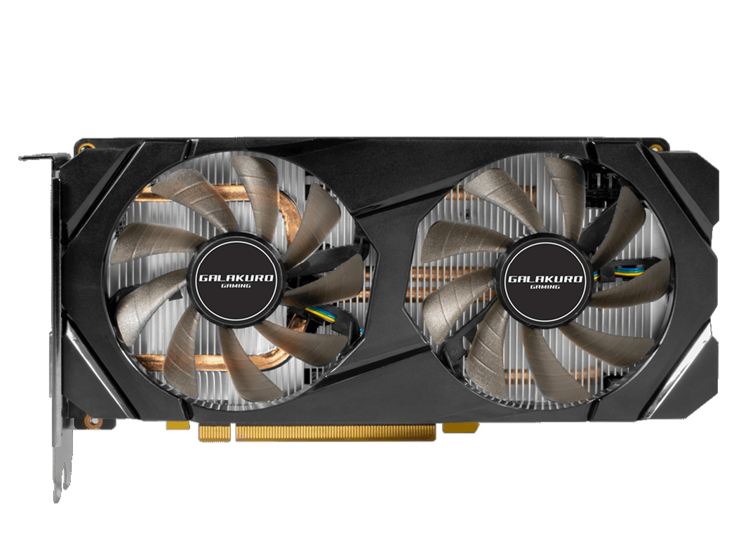 玄人志向 GALAKURO GAMING GG-GTX1660Ti-E6GB/DF [PCIExp 6GB ...