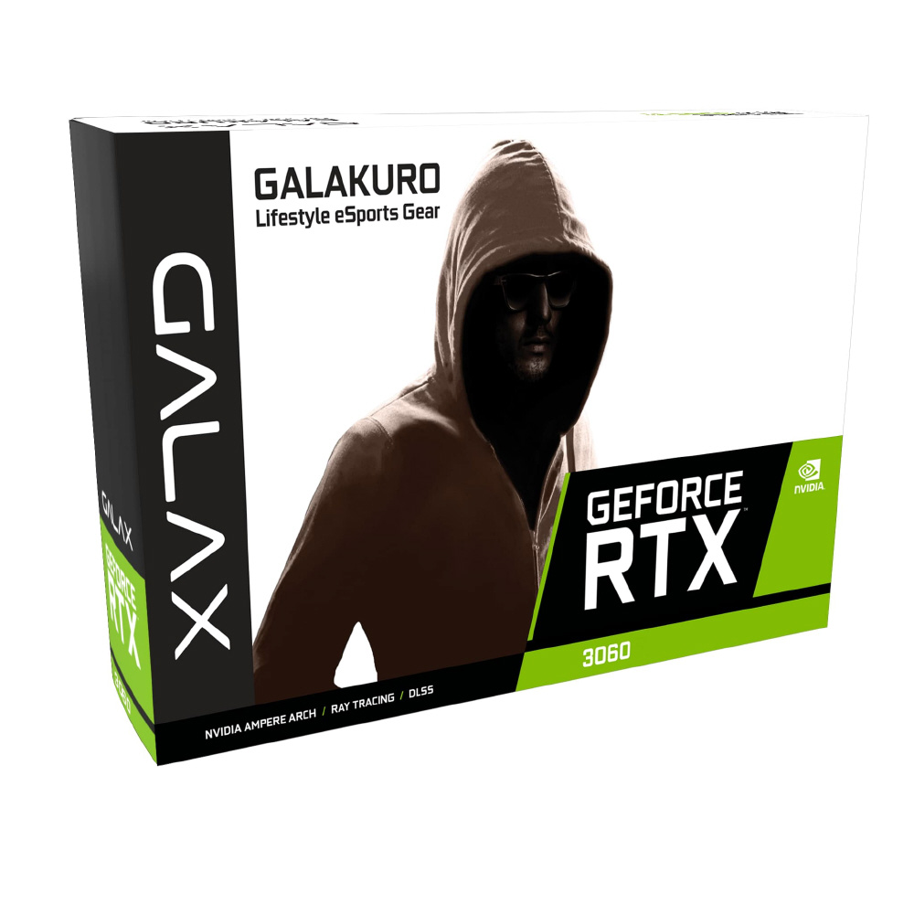 GALAKURO GK-RTX3060-E12GB/OC/WHITE [PCIExp 12GB]