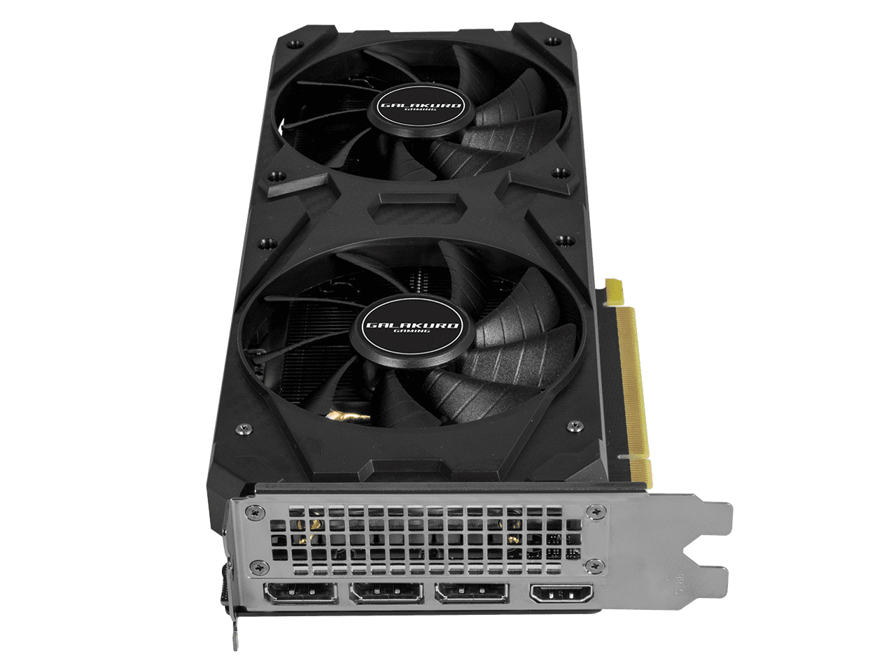 GALAKURo GEFORCE RTX 3060Ti ビデオカードWHITE