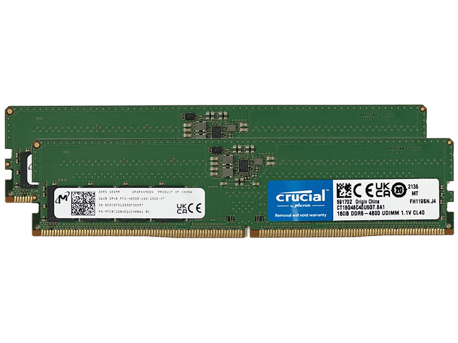 【中古】【開封品】CFD Selection W5U4800CM-16GS [DDR5 PC5-38400 16GB 2枚組](30日間保証）