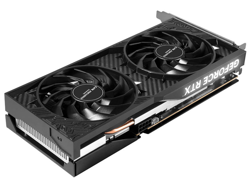 玄人志向 GALAKURO GAMING GG-RTX4060-E8GB/OC/DF [PCIExp 8GB 