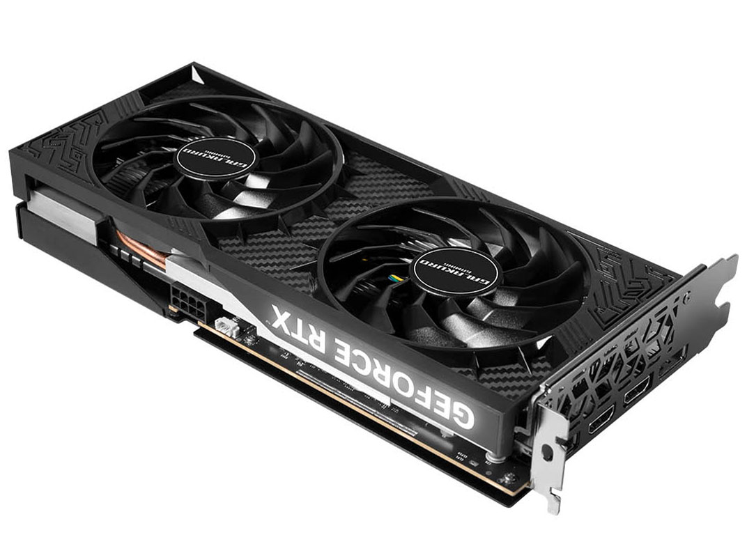 玄人志向 GALAKURO GAMING GG-RTX4060-E8GB/OC/DF [PCIExp 8GB 